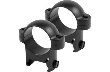 Image of Burris Zee 1in Steel Rifle Scope Rings  - Medium, Black Matte, 420084