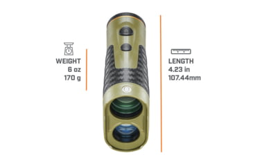 Image of Bushnell 6x25 Broadhead Green Lrf Activesync Display, Box - LA1500AD