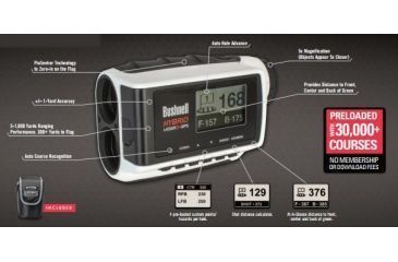 Image of Bushnell Hybrid Laser GPS Rangefinder 201325