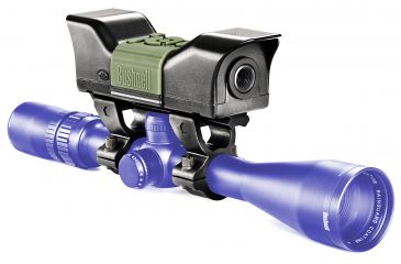 Image of Bushnell 5x Waterproof Digital Video Camera w/ 1.5in. LCD for Rifle Scopes w/ 1GB of memory, set of 1in. Scope Rings, AC and Car Chargers 737000V