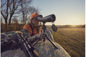 Image of Bushnell Trophy Xtreme 20-60x65mm Porro Prism Spotting Scopes, w/Hard Case, FMC, BOX 6L, Green, 886520