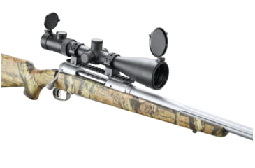 Image of Butler Creek Multi-Flex Flip-Open Rifle Scope Objective Lens Cover Black 61.7 - 62.5mm 34647