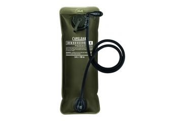 Image of CamelBak CBR X Chem Bio Long Neck Replacement Reservoir for Hydration System, Green, 100 oz / 3.0L, 90796