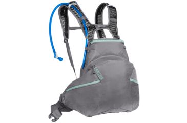 Image of CamelBak Womens Solstice Lr 10 Hydration Pack, 100 oz, Gunmetal/blue haze, 100oz, 2189002000