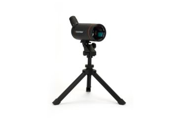 Image of Celestron C70 Mini Mak 25-75x Zoom Angled Spotting Scope, Black w/ Table Tripod 52238