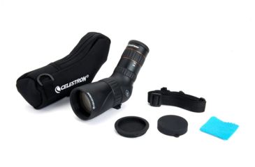 Image of Celestron Hummingbird 7-22x50mm ED Angled Micro Spotting Scope, Black 52307