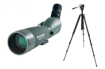 Image of Celestron Regal M2 80ED Spotting Scope 52305 with Celestron TrailSeeker Tripod