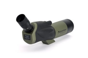 Image of Celestron Ultima 65 Angled Spotting Scope, 18-55x65mm, 45 Degree w/ Smartphone Adapter 52348