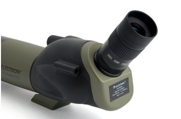 Image of Celestron Ultima 65 Angled Spotting Scope, 18-55x65mm, 45 Degree w/ Smartphone Adapter 52348