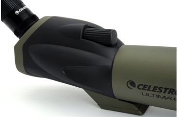 Image of Celestron Ultima 65 Angled Spotting Scope, 18-55x65mm, 45 Degree w/ Smartphone Adapter 52348