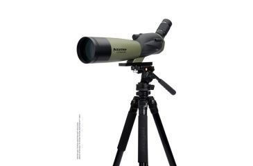 Image of OpticsPlanet Exclusive Celestron Ultima 80mm Angled Spotting Scope, Olive Green/Black w/Tripod 93606 52250-OP