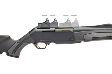 Image of Contessa Fixed Bases for 12mm x 60 Rails, Black, For Leica, Doctor, Benelli, Argo And Browning Bar, LTBFX