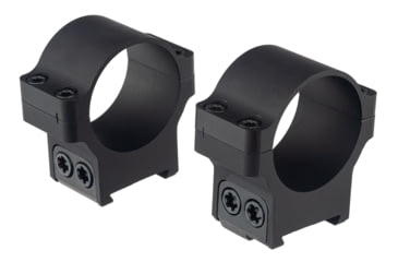 Image of CZ 40011 CZ 550/557 Scope Rings 30mm Ring Set Low Aluminum Black Matte
