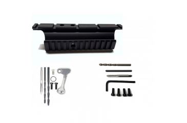 Image of DELTAC Scope Mount For Mosin Nagant,Black w/Handle, MNT-B110