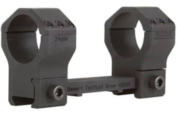 Image of Desert Tech Ultralight Scope Mount, 34mm, 20 MOA Taper, Black, ACC0102