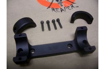 Image of DNZ Products Game Reaper Scope Mount - Weatherby Mark V, Low Ring, 1 in Tube, Black Matte, 10400