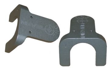 Image of DNZ Products Nevel Scope Leveling System for 1 Inch Scopes, Silver, 1NEVEL