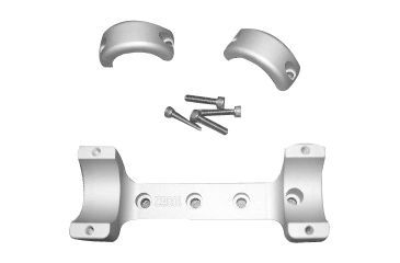 Image of DNZ Products Game Reaper Scope Mount - Sako A7 Short Action, Low Ring, 1 in Tube, Silver, 10650S