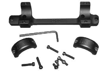 Image of DNZ Products Game Reaper Scope Mount - Savage All Round Receiver Short Action, Medium Ring, 20 MOA, Right Hand, 1 in Tube, Black Matte, 20202