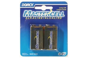 Image of Dorcy 9V Mastercell Alkaline Battery - 2 Per Card 41-1611