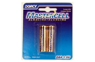 Image of Dorcy AA Mastercell Alkaline Batteries - 2 Per Card 41-1622