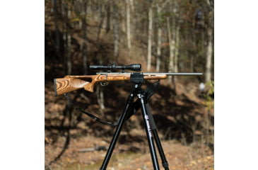 Image of Double Tap Industries Stronghold Lite Aluminum Tripod w/Fixed Saddle Clamp, Black, 36mm, TRI-A-001F