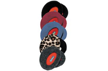 Image of Sprigs Earbags Fleece Plaid Blk/wt Sm 564303