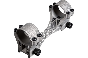 Image of EAW EAW Bionic 3D Printed Titanium Scope Mount w/Lever, Diameter 30mm, Height 18mm, Silver/Grey, Small, 481353018021