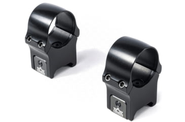 Image of EAW Classical Shape Blue Line Roll Off Scope Mount, Diameter 30mm, Height 18mm, Screw, Black, Small, 471003018021