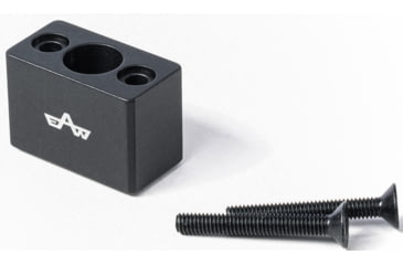Image of EAW German Tactical Mount Elevation Block, Hole Distance 20mm, Top Mount, Height 20mm, Black, 60012