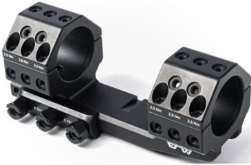 Image of EAW German Tactical Mount Extended Fixed Blockmount, Tube Diameter 30mm, Height 19mm, Extension 70mm, Screw, Black, 62006