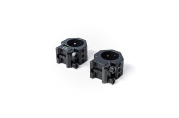 Image of EAW German Tactical Mount Pair Of Fixed Rings, Tube Diameter 34mm, Height 15mm, Screw, Black, 61001