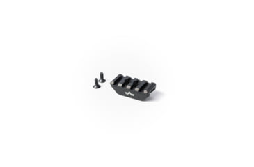 Image of EAW German Tactical Mount Picatinny Attachment, Hole Distance 10mm, Angeled Mount, Height 15mm, Length 45mm, Black, 60013