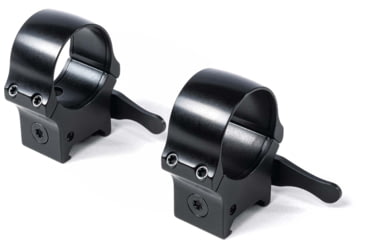 Image of EAW Quick Release Roll Off Scope Mount, Diameter 34mm, 15mm Height, Lever, Black, Small, 471023415021