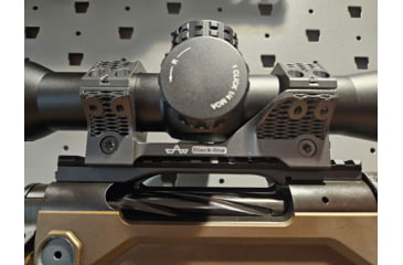 Image of EAW EAW Ultralight 3D Printed Scope Mount w/Screw, Diameter 30mm, Height 18mm, Screw, Black, Small, 482203018021