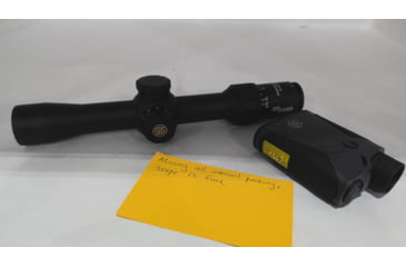 Image of EDEMO SIG SAUER Sierra3BDX 5x20mm Rifle Scope Combo Kit 30mm Tube, Graphite, BDX-R1 Digital Reticle, SOK10BDX01, EDEMO1