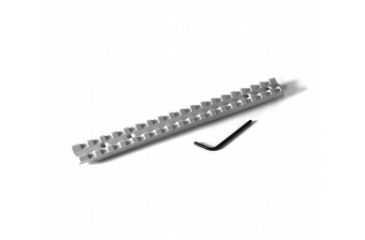 Image of Evolution Gun Works Egw Scope Base Savage Edge/ Axis Picatinny Rail Silver