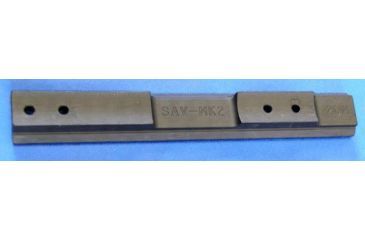 Image of EGW Savage Mark II Picatinny Rail Scope Mount - bottom view