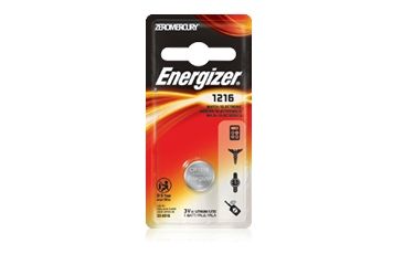 Image of Energizer 3 Volt Lithium Coin Button Cell Electronic / Watch Battery, CR1216, ECR1216BP