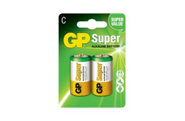 Image of GP C Super alkaline battery, 2pk carded