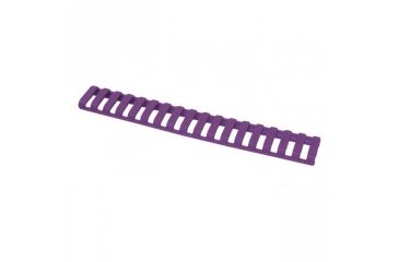 Image of ERGO Grips 18-Slot Ladder Lowpro Rail Cover, Single, Purple, 4373-PUR