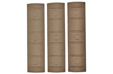 Image of Ergo Grip Full Cover Long Rail Covers 15-Slot 3 Pack Combat Beige 4362-3PK-CTB