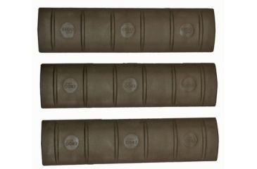 Image of Ergo Grip Full Cover Long Rail Covers 15-Slot 3 Pack OD Green 4362-3PK-OD