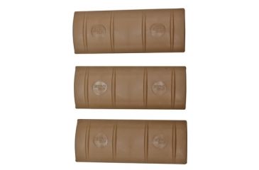 Image of Ergo Grip Full Cover Medium Rail Covers 10-Slot 3 Pack Combat Beige 4361-3PK-CTB