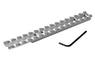 Image of Evolution Gun Works Ruger 10/22 Picatinny Rail Mount, 0 MOA, Silver, 46110
