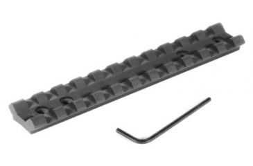Image of Evolution Gun Works Picatinny Rail Scope Mount, Ruger 10/22 Takedown, 0 MOA, 4.645in, Aluminum, 46101