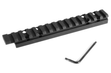 Image of Evolution Gun Works HD Picatinny Scope Mount, Browning X-Bolt, Short Action, 20 MOA, Matte Black, 81022