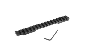 Image of Evolution Gun Works HD Picatinny Rail Scope Mount, Savage Round Back, Short Action, 30 MOA, 6.670in, Aluminum, Matte Black, 80303