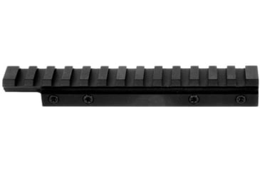 Image of Evolution Gun Works HD Picatinny Scope Mount, CZ 452/CZ 453/CZ 455/CZ 511, Standard Action, 0 MOA, Matte Black Hardcoat, 80910