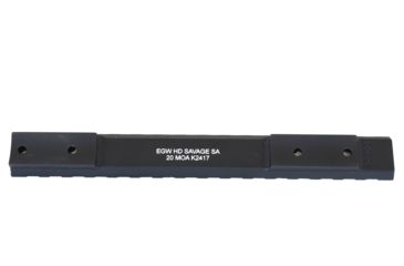Image of Evolution Gun Works HD Savage Round Back Short Action Picatinny Rail Scope Mount 20 MOA NEW 80302